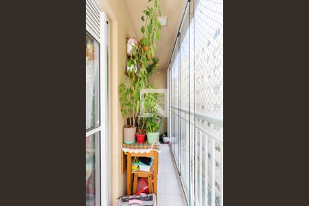 Varanda Sala/Quarto de apartamento à venda com 1 quarto, 32m² em Vila Palmeiras, São Paulo