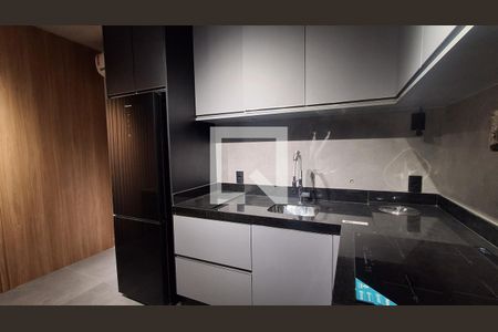 Cozinha  de kitnet/studio para alugar com 1 quarto, 40m² em Santa Paula, São Caetano do Sul