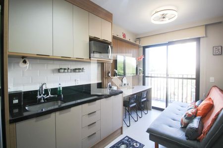 Cozinha de apartamento à venda com 1 quarto, 30m² em Vila Olímpia, São Paulo