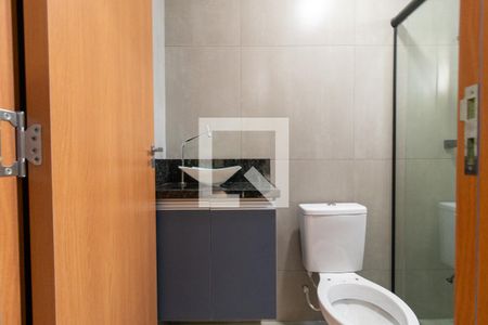 Banheiro de kitnet/studio para alugar com 1 quarto, 27m² em São Pedro, São José dos Pinhais