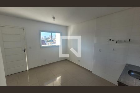 Sala/Cozinha de kitnet/studio para alugar com 1 quarto, 37m² em Chácara Mafalda, São Paulo