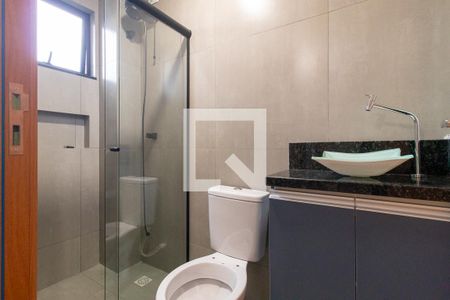 Banheiro de apartamento para alugar com 1 quarto, 27m² em São Pedro, São José dos Pinhais