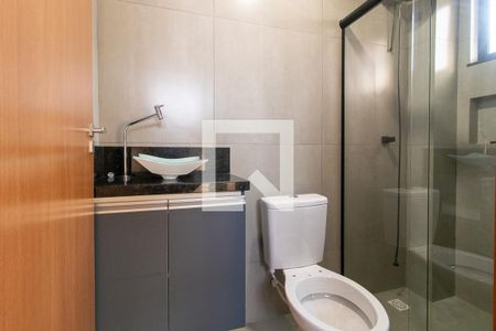Banheiro de kitnet/studio para alugar com 1 quarto, 25m² em São Pedro, São José dos Pinhais