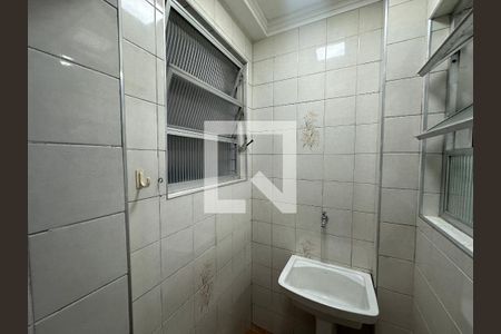 Cozinha e Área de Serviço de apartamento para alugar com 1 quarto, 30m² em Centro, São Vicente