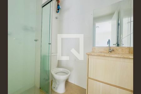 Banheiro de apartamento para alugar com 1 quarto, 24m² em Mandaqui, São Paulo