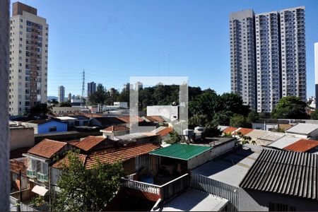 Detalhe - Kitnet / studio - Vista do Quarto e Cozinha de apartamento para alugar com 1 quarto, 17m² em Vila Arcadia, São Paulo