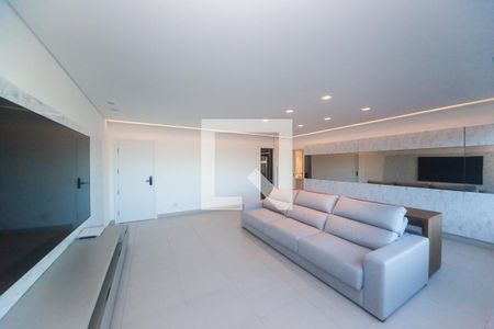 Sala de TV de apartamento para alugar com 2 quartos, 115m² em Vale do Sereno, Nova Lima