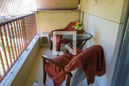 Varanda da Sala de apartamento à venda com 3 quartos, 80m² em Lins de Vasconcelos, Rio de Janeiro