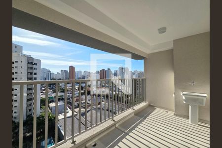 Varanda de apartamento à venda com 1 quarto, 37m² em Indianópolis, São Paulo