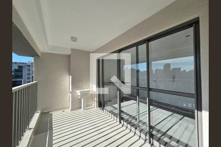 Varanda de apartamento à venda com 1 quarto, 37m² em Indianópolis, São Paulo