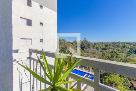 Varanda da Sala de apartamento para alugar com 3 quartos, 52m² em Jardim Marilu, Cotia