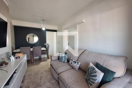 Sala de apartamento à venda com 3 quartos, 100m² em Jardim, Santo André