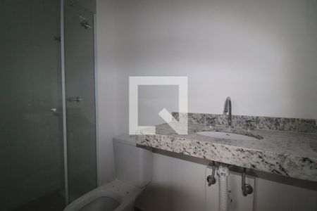 Banheiro Quarto 1 suíte de apartamento para alugar com 2 quartos, 44m² em Campestre, Santo André