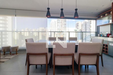 Sala - Varanda de apartamento à venda com 3 quartos, 117m² em Campo Belo, São Paulo