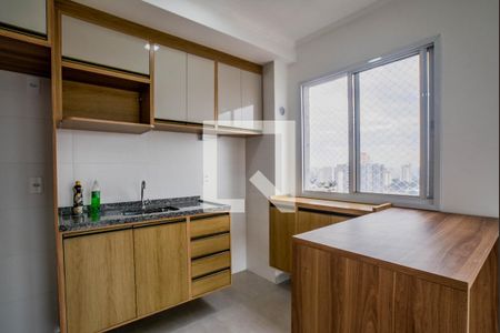 Sala/Cozinha de apartamento para alugar com 2 quartos, 40m² em Vila Eldizia, Santo André