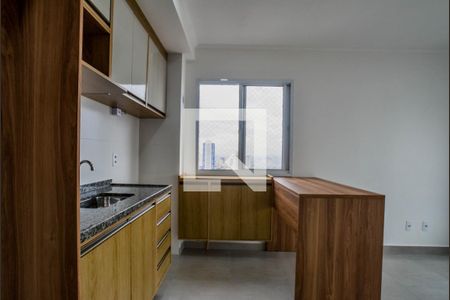 Sala/Cozinha de apartamento para alugar com 2 quartos, 40m² em Vila Eldizia, Santo André