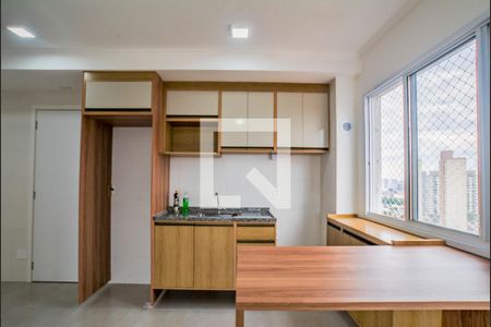 Sala/Cozinha de apartamento para alugar com 2 quartos, 40m² em Vila Eldizia, Santo André