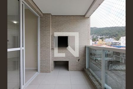 Varanda da Sala/cozinha de apartamento para alugar com 2 quartos, 80m² em Trindade, Florianópolis