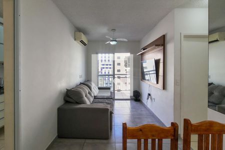 Sala de apartamento para alugar com 2 quartos, 72m² em Vila Assuncao, Praia Grande