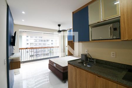 Studio de kitnet/studio para alugar com 1 quarto, 29m² em Brooklin, São Paulo