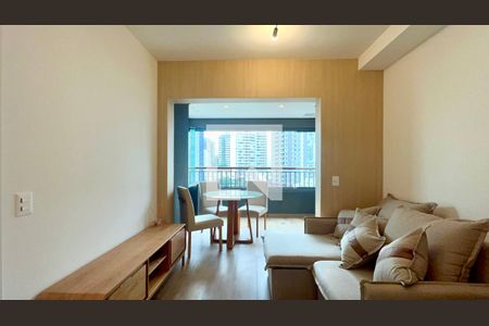 Sala de apartamento para alugar com 1 quarto, 37m² em Vila Anglo Brasileira, São Paulo