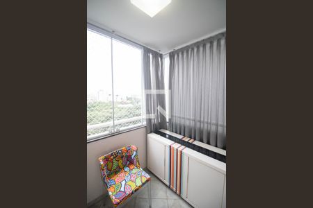 VARANDA DA SALA INTEGRADA  de apartamento para alugar com 2 quartos, 79m² em Jardim das Laranjeiras, São Paulo