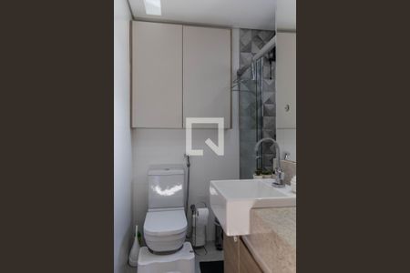 Banheiro da Suíte de apartamento à venda com 3 quartos, 118m² em Calafate, Belo Horizonte