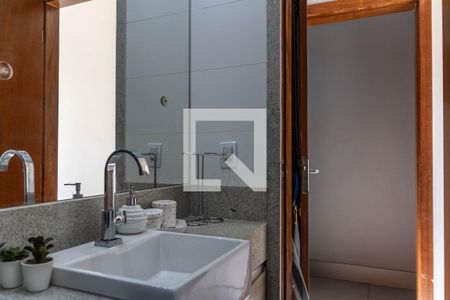 Banheiro da Suíte de apartamento à venda com 3 quartos, 118m² em Calafate, Belo Horizonte