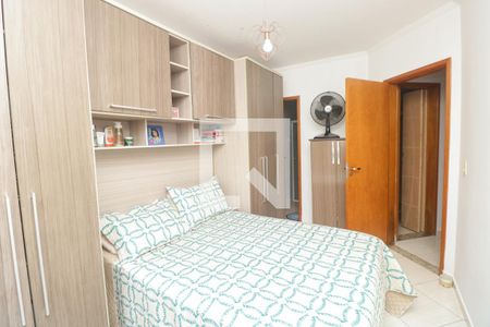 Suíte de apartamento à venda com 2 quartos, 55m² em Vila Luzita, Santo André