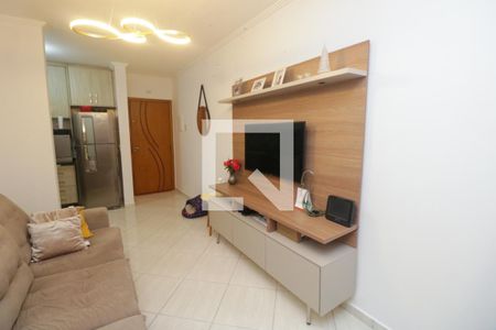 Sala de apartamento à venda com 2 quartos, 55m² em Vila Luzita, Santo André