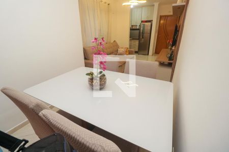 Sala de Jantar de apartamento à venda com 2 quartos, 55m² em Vila Luzita, Santo André