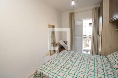 Suíte de apartamento à venda com 2 quartos, 55m² em Vila Luzita, Santo André
