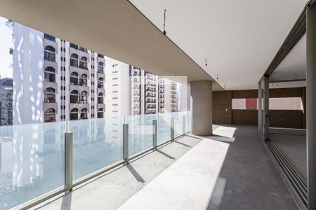 Varanda da Sala de apartamento à venda com 4 quartos, 335m² em Itaim Bibi, São Paulo