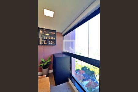 Varanda gourmet de apartamento à venda com 2 quartos, 58m² em Vila Dusi, São Bernardo do Campo