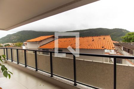 Varanda de apartamento à venda com 3 quartos, 110m² em Marazul, Niterói