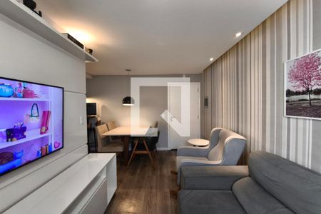 Sala de apartamento à venda com 2 quartos, 50m² em Residencial Cosmos, Campinas
