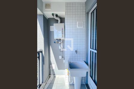 Varanda da Sala de apartamento para alugar com 2 quartos, 41m² em Lapa de Baixo, São Paulo