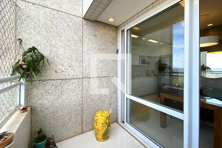 Varanda da Sala de apartamento à venda com 2 quartos, 74m² em Jardim da Torre, Belo Horizonte