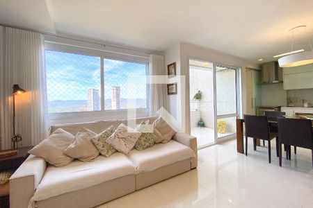 Sala de apartamento à venda com 2 quartos, 74m² em Jardim da Torre, Belo Horizonte