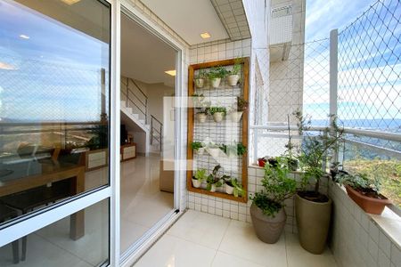 Varanda da Sala de apartamento à venda com 2 quartos, 74m² em Jardim da Torre, Belo Horizonte