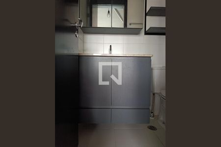 Banheiro de kitnet/studio à venda com 1 quarto, 30m² em Vila Madalena, São Paulo