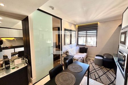 Cozinha  de apartamento para alugar com 1 quarto, 33m² em Jardins, São Paulo