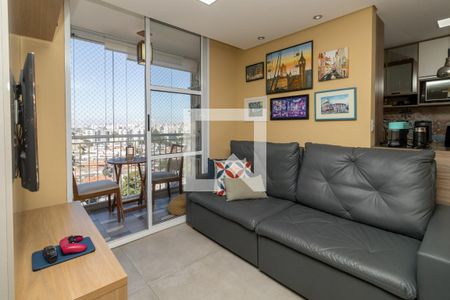 Sala de apartamento à venda com 2 quartos, 64m² em Vila Lucia, São Paulo