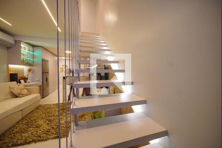 Escada de Acesso a Cobertura de apartamento para alugar com 2 quartos, 64m² em João Paulo, Florianópolis