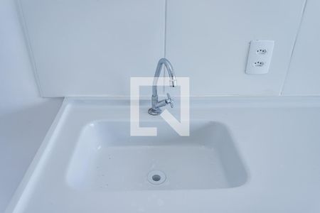 Sala e cozinha de apartamento para alugar com 1 quarto, 26m² em Freguesia do Ó, São Paulo
