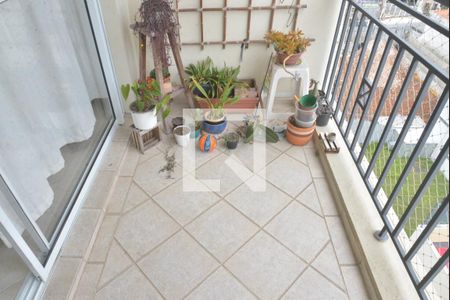 Varanda da Sala de apartamento à venda com 2 quartos, 85m² em Jardim Bela Vista, Santo André