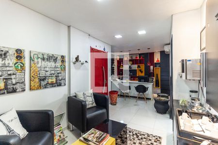 Sala de apartamento à venda com 3 quartos, 90m² em República, São Paulo