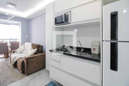 Cozinha/Sala de apartamento para alugar com 1 quarto, 35m² em Belenzinho, São Paulo