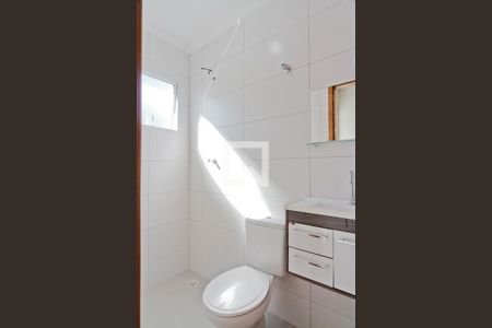 Banheiro da Suíte 1 de casa de condomínio para alugar com 2 quartos, 80m² em Vila Dom Pedro Ii, São Paulo