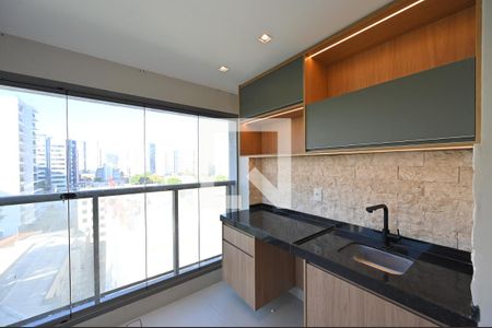 Varanda de apartamento à venda com 1 quarto, 49m² em Vila Clementino, São Paulo